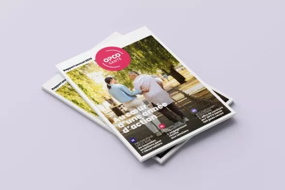 Mockup du rapport d'activité 2025