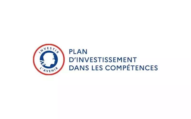 Logo du Plan d'Investissement dans les Compétences - Investir l'Avenir