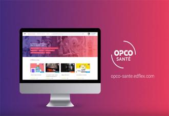 L'OPCO Santé met à disposition avec Edflex une plateforme de contenus pédagogiques en ligne