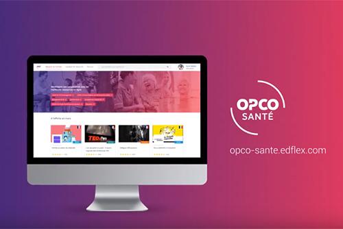 L'OPCO Santé et Edflex propose une plateforme de contenus pédagogiques en ligne